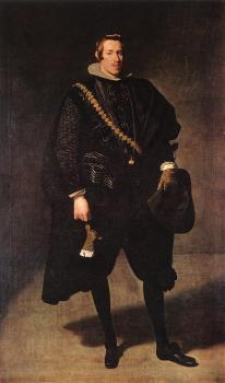 疊戈 羅德裡格斯 德 蓆爾瓦 委拉斯貴支 Portrait of Infante Don Carlos